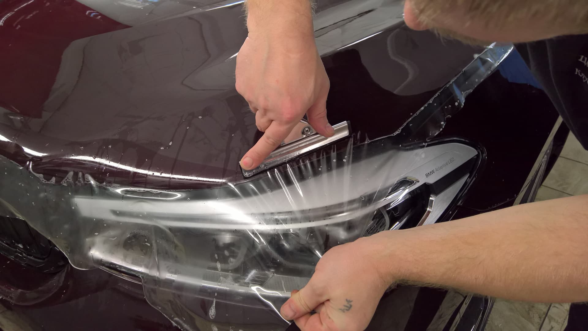 Paint Protection Film applied to a car to prevent scratches, chips, and sun damage in Dandenong north , Victoria